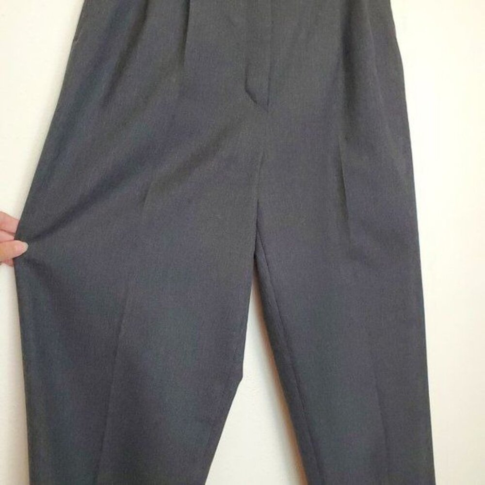 Pendleton gray wool pleat front pants lined - Picture 5 of 12